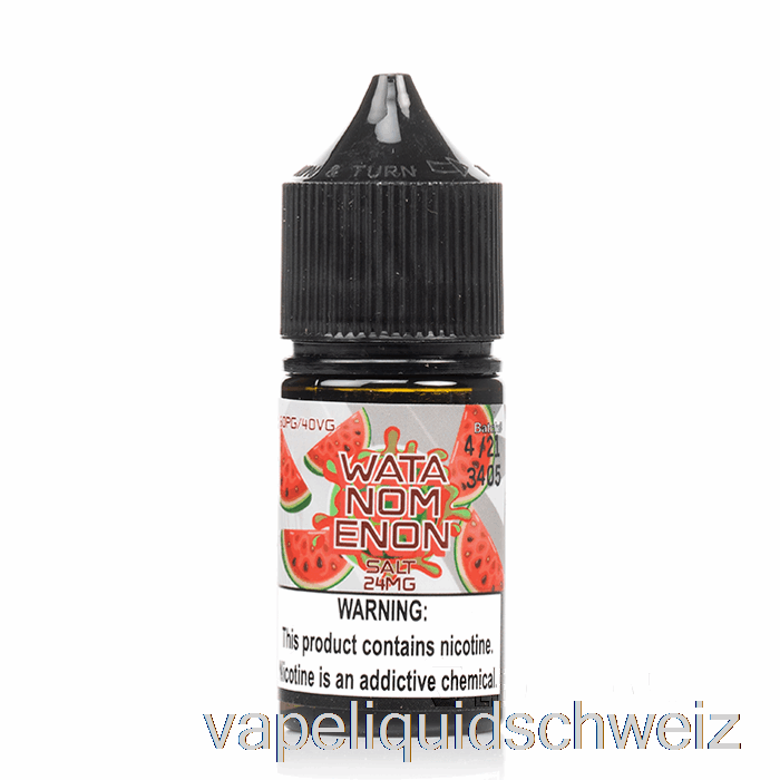 Watanomenon-Salz - Nomenon E-Liquids - 30 Ml 24 Mg Vape Schweiz